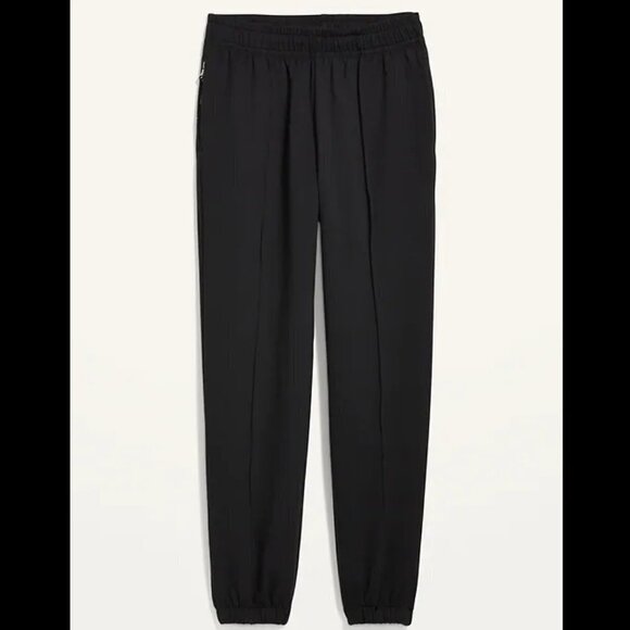 NWT! Black High-Waisted Dynamic Fleece Pintucked Sweatpants - Multiple 💙 - Picture 5 of 6